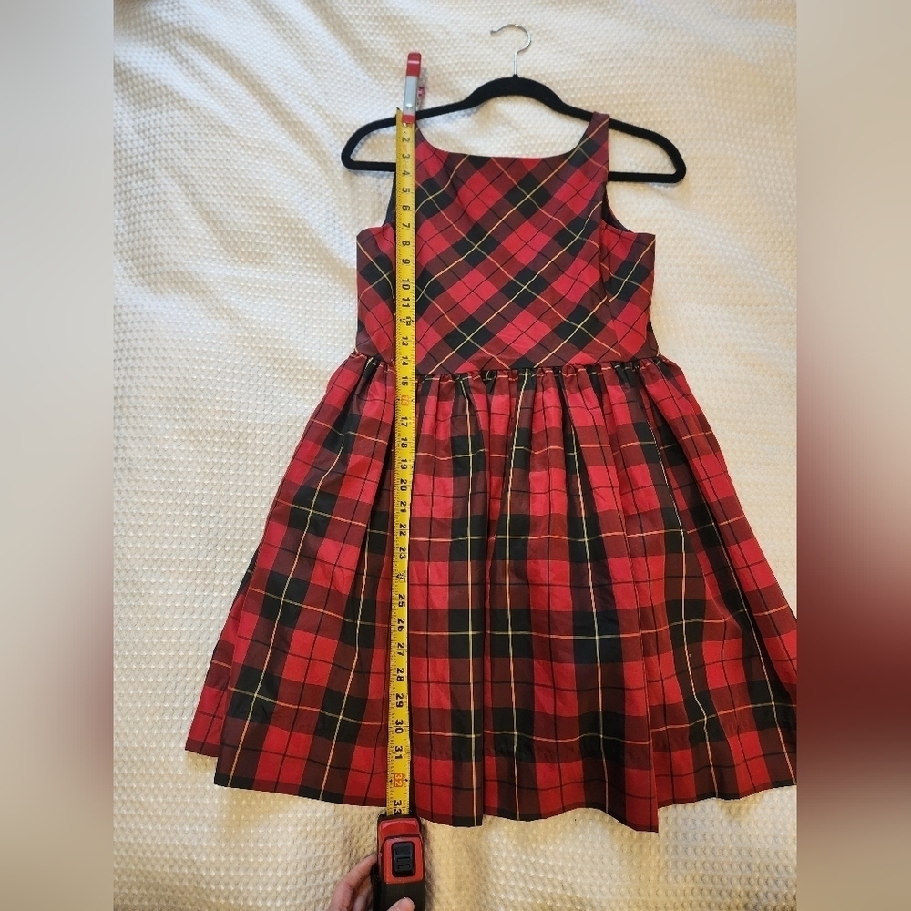 Ralph Lauren Girls Plaid Dress Size 16 - Picture 10 of 10